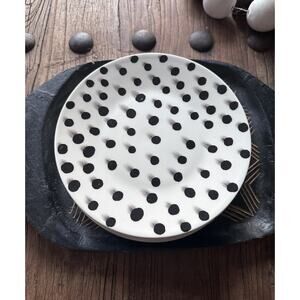 Swid Powell Rady & Mizuno Dots Side ONE Plate & White 8” ( 21 Available Japan)